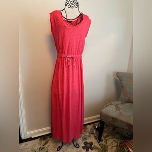 Stunning coral Pink Maxi Dress